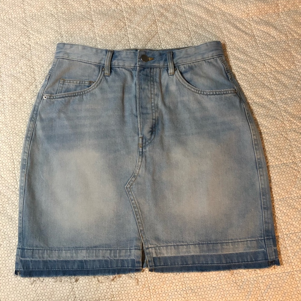 NWT jean skirt